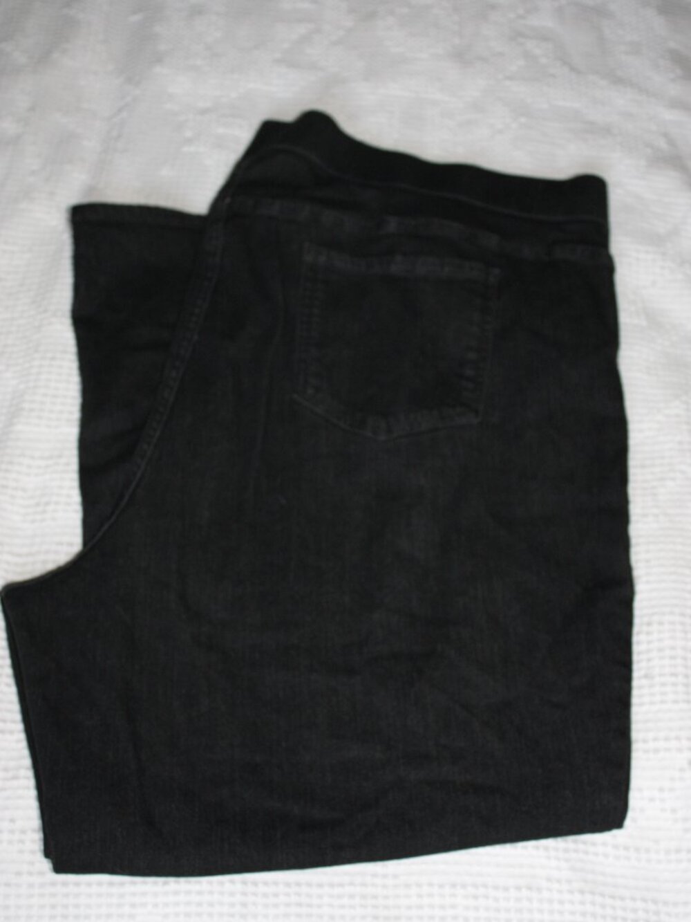 Universal Standard Black Pull On Denim Leggings Jeggings Size XL 22-24